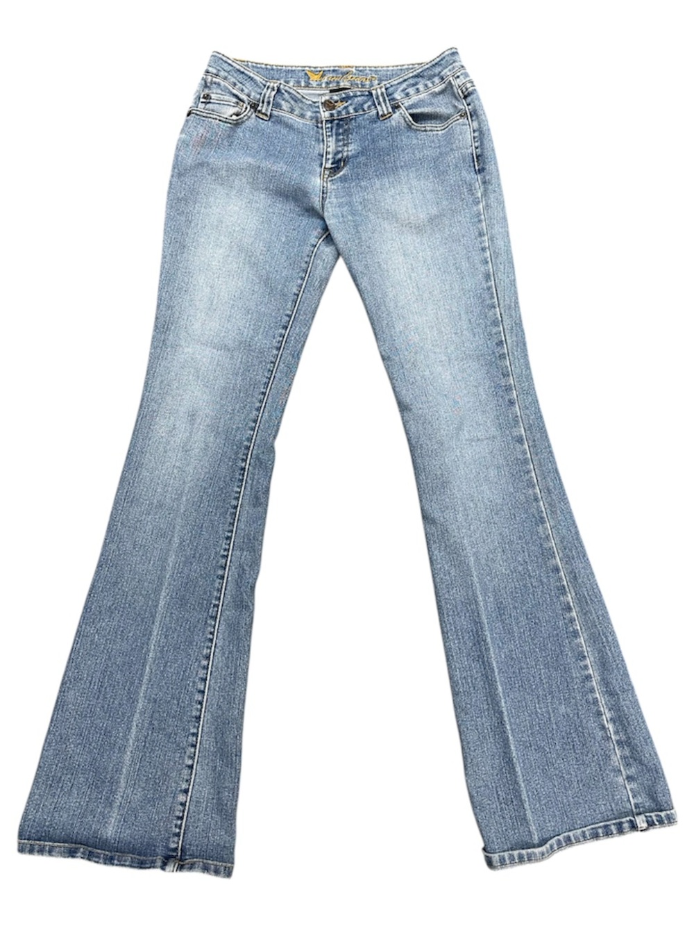 Wet Seal Women’s Plus Size 5L Light Wash Stretch Bootcut Jeans Y2K